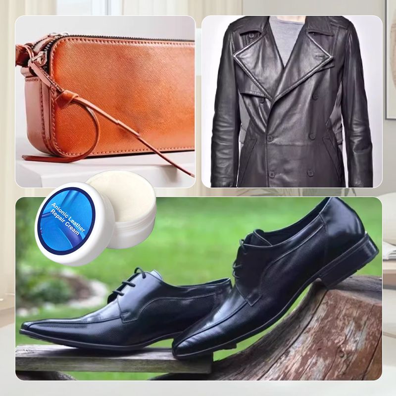 ✨ Redonnez vie à vos articles en cuir avec notre crème réparatrice anionique pour le cuir 👜👞