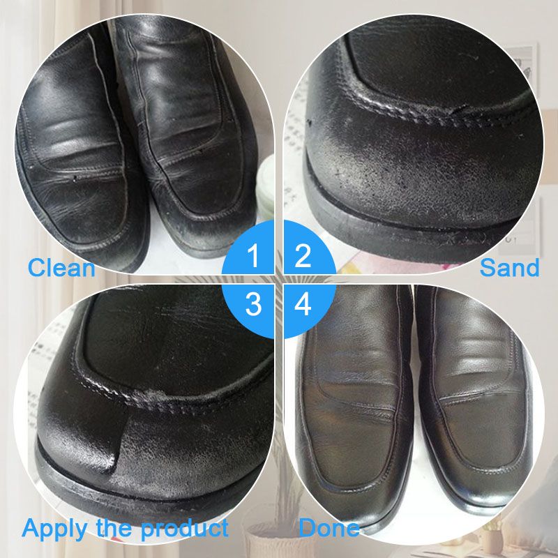 ✨ Redonnez vie à vos articles en cuir avec notre crème réparatrice anionique pour le cuir 👜👞
