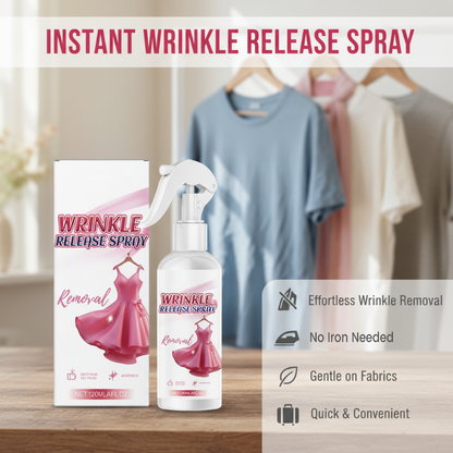 ⏰🔥 OFFRE DURÉE LIMITÉE ! ⚡ Spray anti-statique et défroissant instantané – lisse, frais et prêt à porter ✨