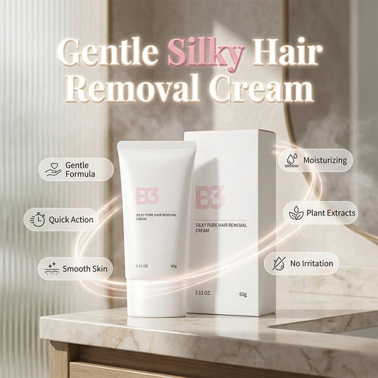 Crème dépilatoire douce en 8 minutes