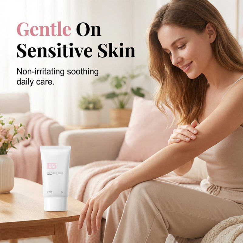 Crème dépilatoire douce en 8 minutes