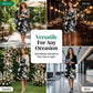 💃🌸 50 % DE RÉDUCTION ✨ Élégante robe en mousseline à motifs floraux pour femme – légère, fluide et féminine 💫