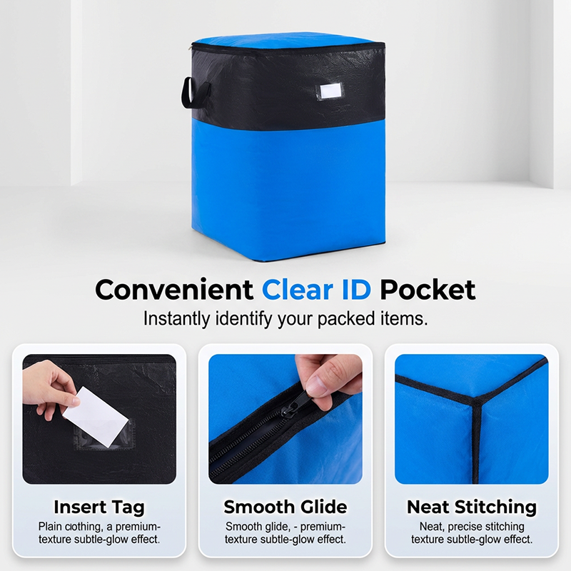 📦 50% DE RÉDUCTION 💥 Sac de déménagement & rangement pliable – Très grande capacité (115-180L), PE résistant à l’eau & poignées renforcées – Idéal pour cartons, vêtements ou voyage – gain de place et solide ✨