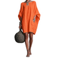 🔥Robe oversize à manches chauve-souris pour femme