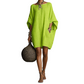 🔥Robe oversize à manches chauve-souris pour femme
