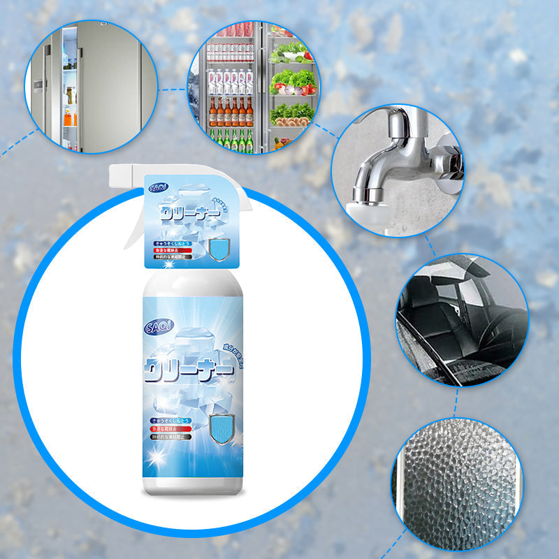 🧊 Spray de dégivrage pour réfrigérateur-congélateur ❄️ Élimination instantanée du givre – Toute l'année 🧊
