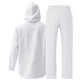Tenue de plage en lin respirant pour homme【Livraison gratuite】