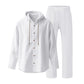 Tenue de plage en lin respirant pour homme【Livraison gratuite】