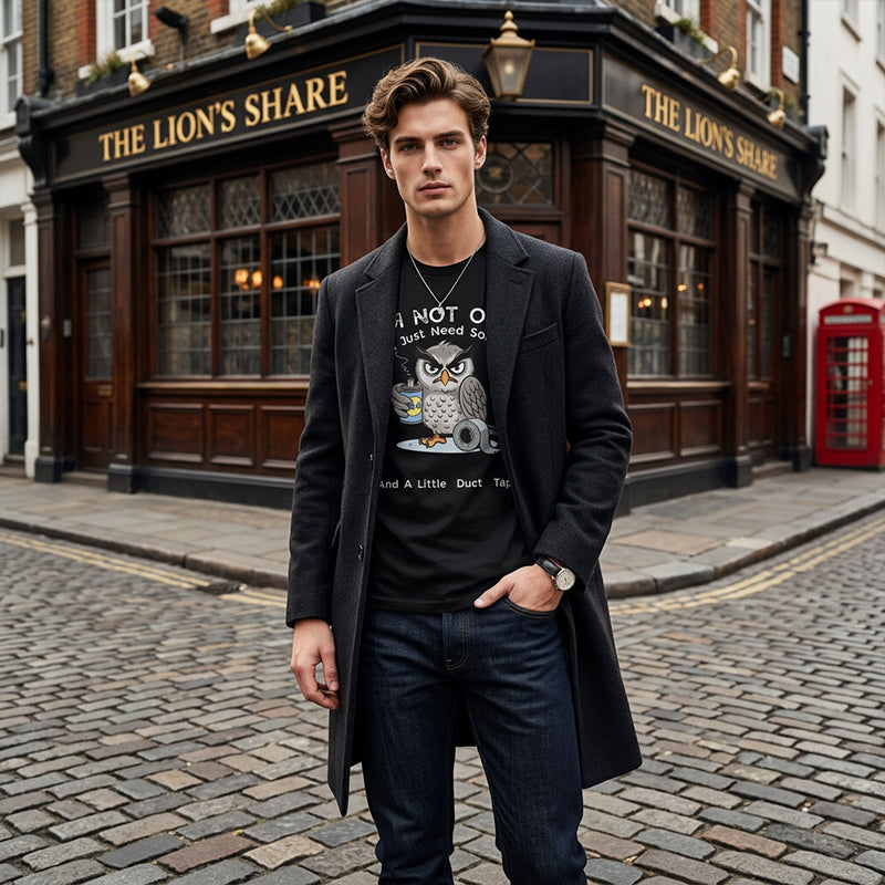 💞Plus de 50 000 exemplaires vendus !🦉 T-shirt à motif « I'm Not Old » (Je ne suis pas vieux)