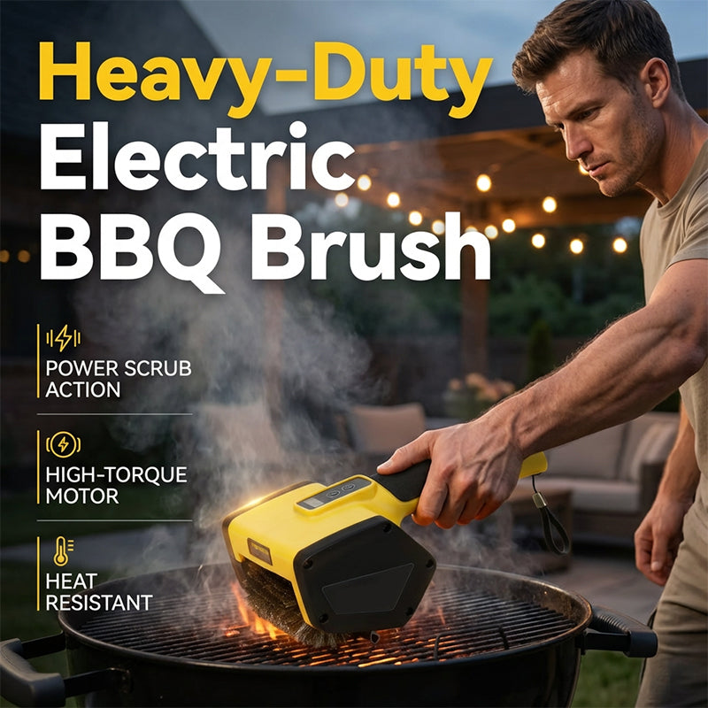Brosse de nettoyage pour barbecue électrique