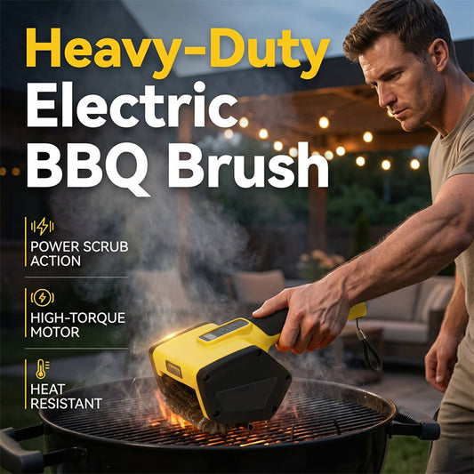 Brosse de nettoyage pour barbecue électrique