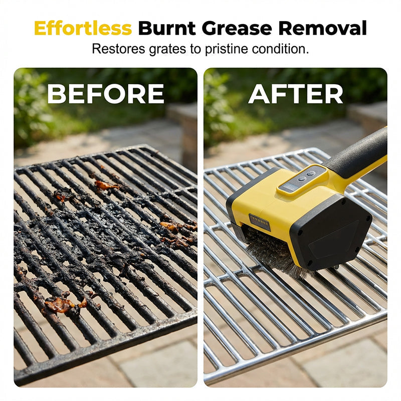 Brosse de nettoyage pour barbecue électrique
