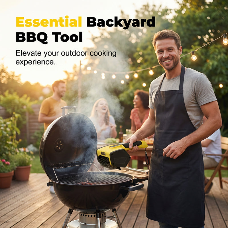 Brosse de nettoyage pour barbecue électrique