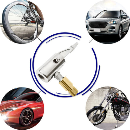 Adaptateur de buse de gonfleur de pneu à serrage rapide