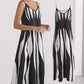 ❤️❤️Robe Imprimée à Col en V et à Bretelles Spaghetti pour Femmes