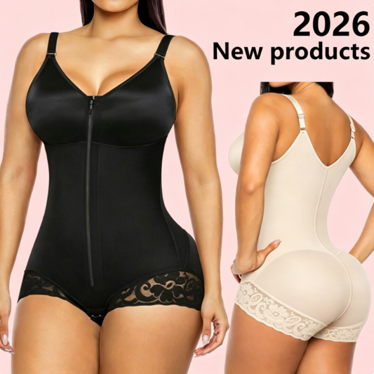 ✨ PROMO LIMITÉE -50% ! 💪 Body Gainant Zippé pour Femme – Contrôle Ventre & Soutien 360° 🩱