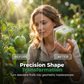 Forme de fruit transparente