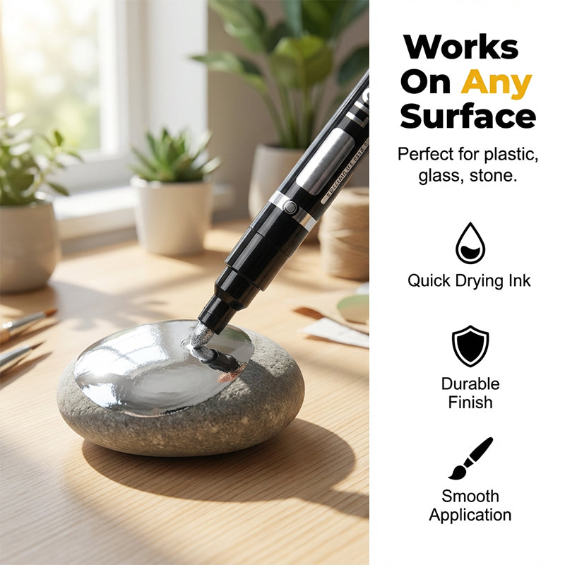 Stylo de peinture réfléchissante multi-surfaces