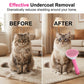 Brosse autonettoyante pour chiens et chats