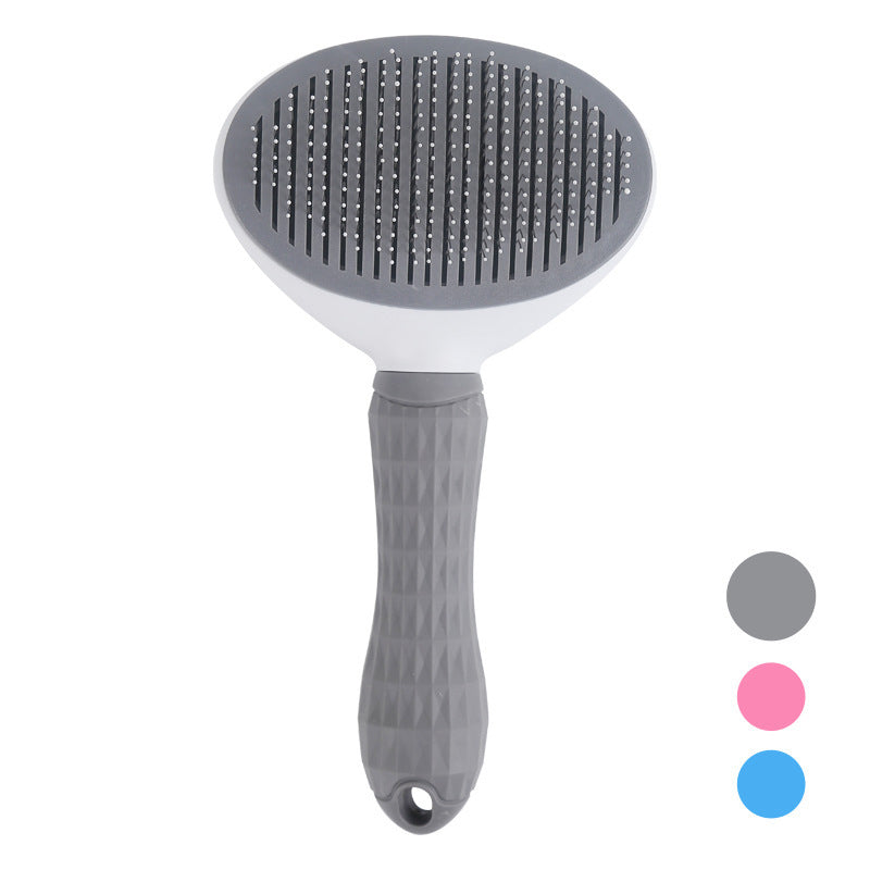 Brosse autonettoyante pour chiens et chats