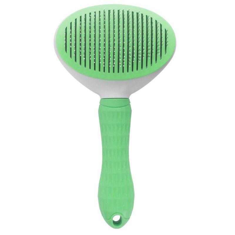 Brosse autonettoyante pour chiens et chats