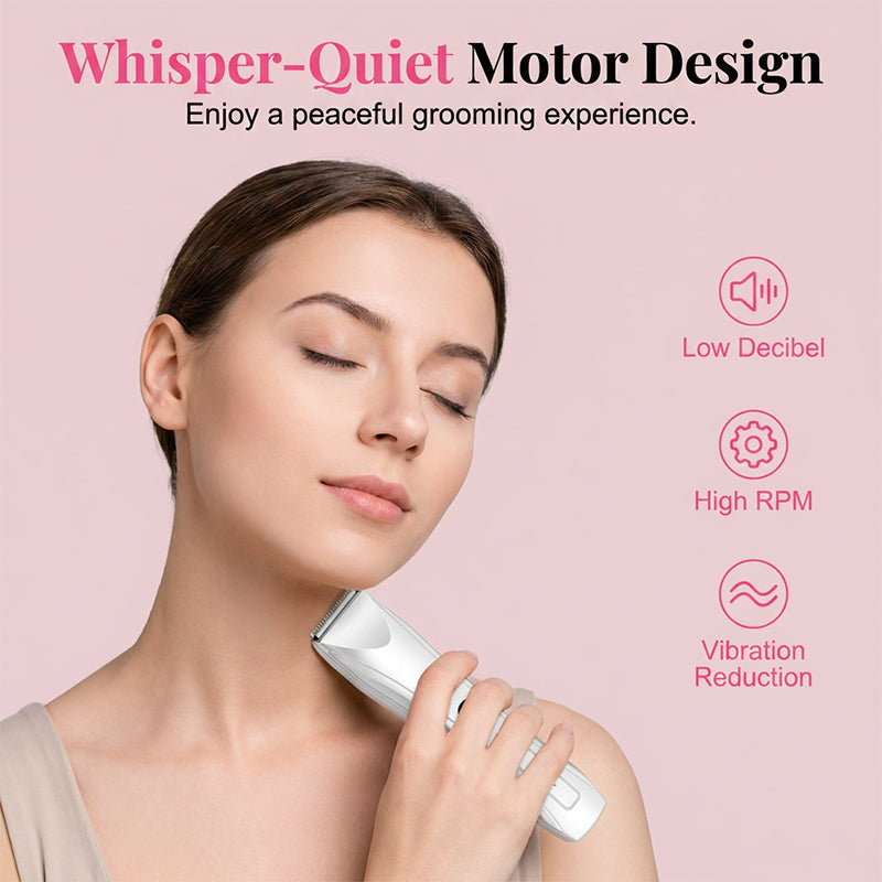 💫 Tondeuse corporelle électrique rechargeable et indolore 💖 Obtenez une peau lisse et impeccable, partout ✨