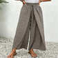 🔥 Offre limitée 58% – Pantalon large à imprimé et cordon de serrage pour femme