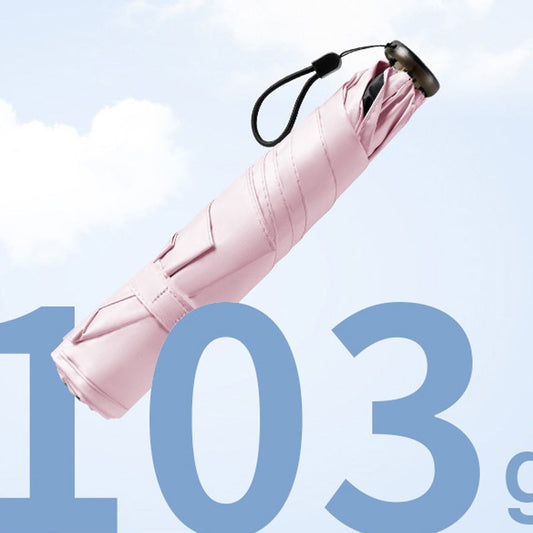 ☂️ 103g Bouclier Compact 4 Saisons –Anti-UV & Anti-Âge, Pluie ou Soleil, Votre Garde du Corps de Poche au Quotidien 🌈✨🌦️