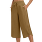 📢📢40 % DE RÉDUCTION !! ⏰Pantalon capri décontracté à jambes larges pour femme