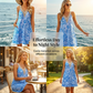 Robe d'été sans manches pour femme avec poches