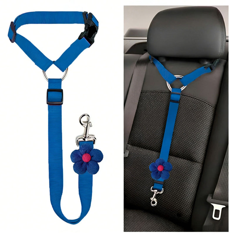 💐50% DE RÉDUCTION ! Harnais de Sécurité Auto – Ceinture Élastique Anti-Étranglement 🐶✔️【Offre Limitée】
