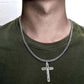 📢📢50 % DE RÉDUCTION !! ⏰Collier croix : une élégance délicate et intemporelle
