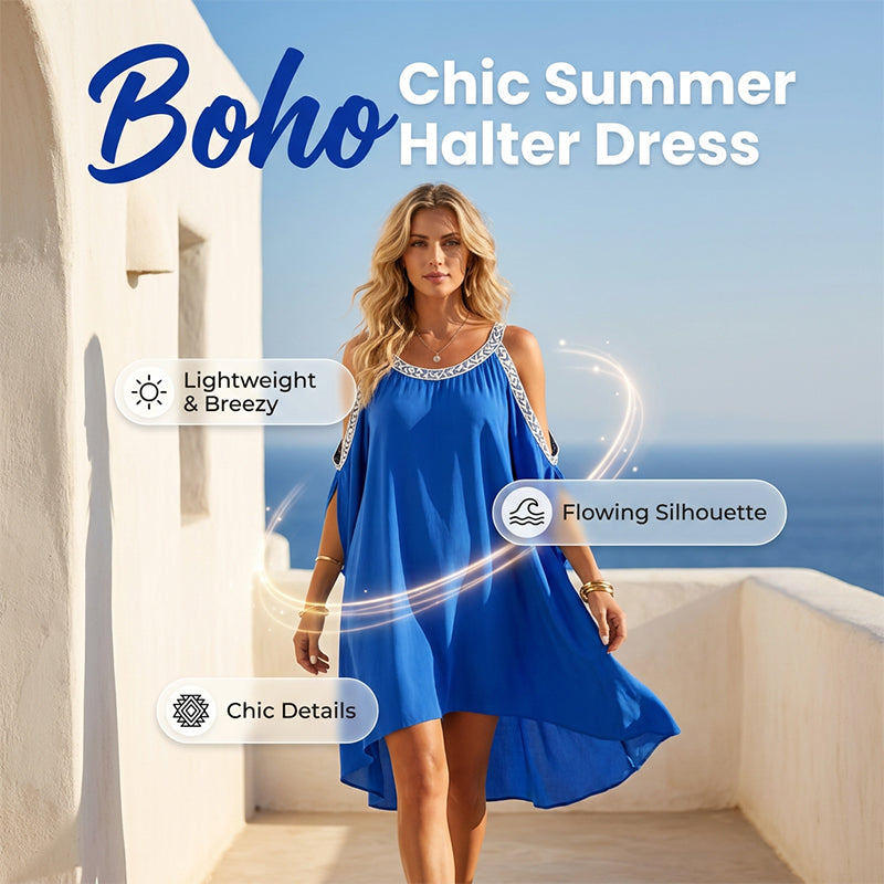 Robe femme à épaules dénudées
