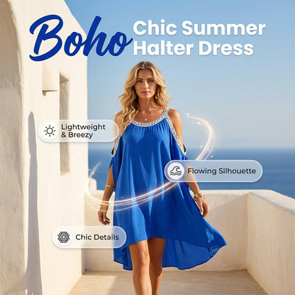 Robe femme à épaules dénudées