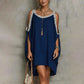 Robe femme à épaules dénudées