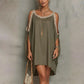 Robe femme à épaules dénudées