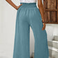 Pantalon large femme décontracté à effet croisé✈️【Chéri(e), deux articles avec livraison gratuite】