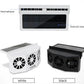Le nouvel artefact de refroidissement de voiture solaire [ventilateur d'extraction de circulation d'air]