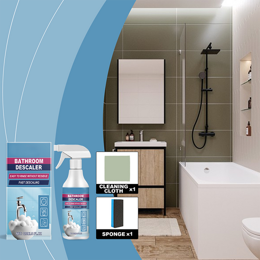 🚿 PROMO LIMITÉE 50% DE RÉDUCTION ! ✨ Spray Nettoyant Tout-en-Un pour Salle de Bain – Puissant, Non Toxique 🧽
