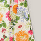 ⏰Soldes d'été : 67 % de réduction💃Robe midi à fleurs, col carré et smocks, avec poches