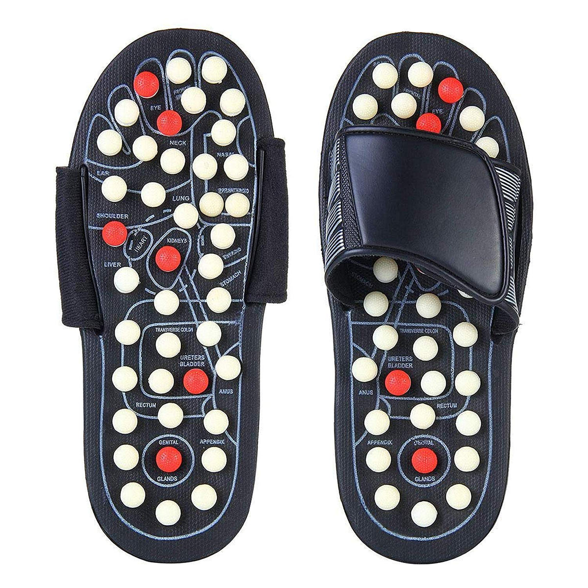 🩴Chaussons d'acupression et de magnétothérapie