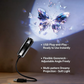 Veilleuse projecteur USB galaxie et lune