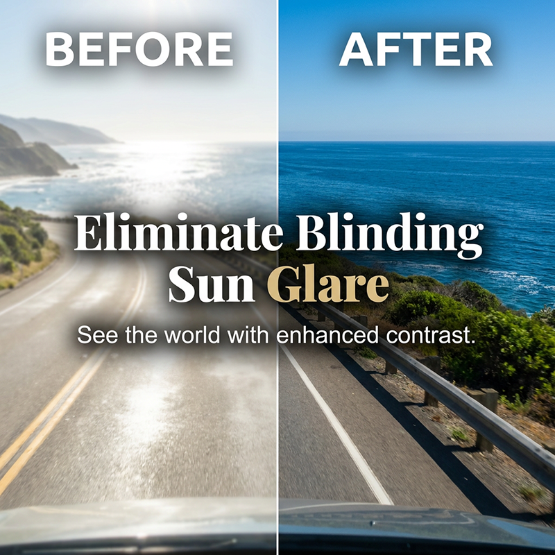 🏖️🔥 PROMO -50% ! Lunettes Soleil Polarisées Sur-Lunettes Femme – 9 Couches Anti-Reflets Eau Route Neige UV400, Grande Monture Glamour Hollywood, Matériaux Haute Qualité Charnières Renforcées · 4 Styles ✨