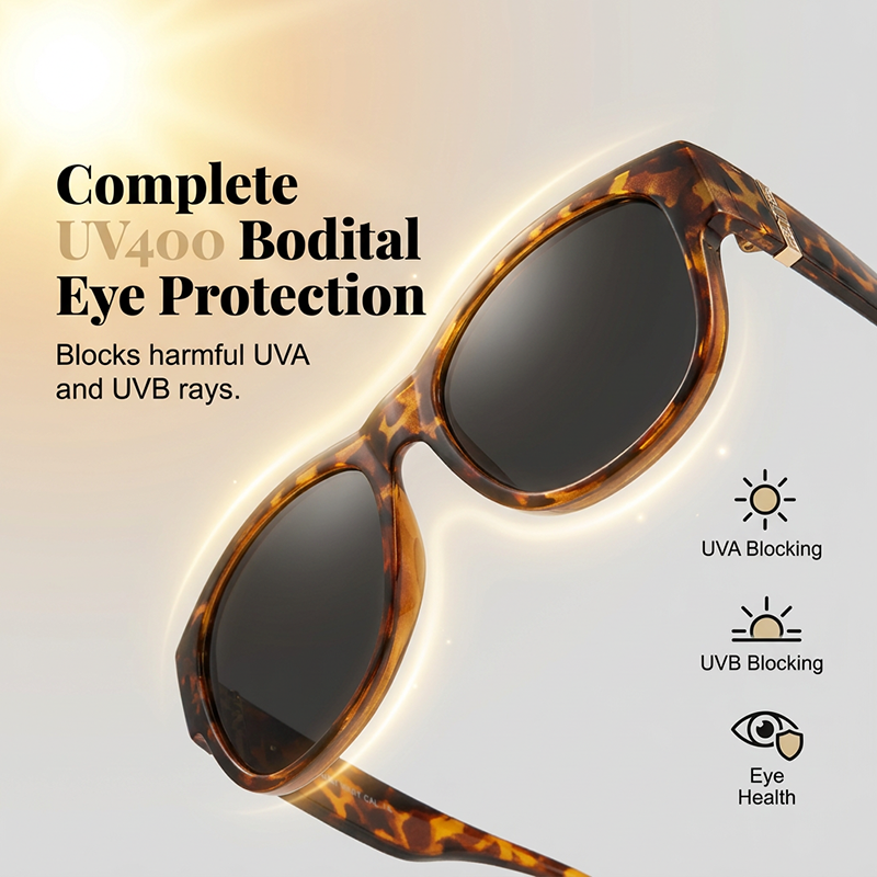 🏖️🔥 PROMO -50% ! Lunettes Soleil Polarisées Sur-Lunettes Femme – 9 Couches Anti-Reflets Eau Route Neige UV400, Grande Monture Glamour Hollywood, Matériaux Haute Qualité Charnières Renforcées · 4 Styles ✨