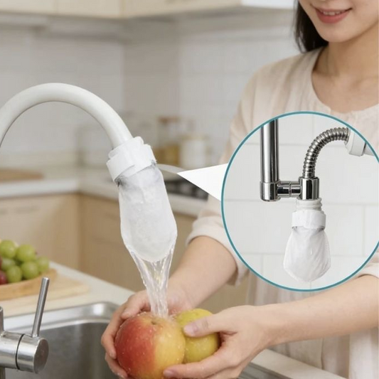 💧✨ Filtre anti-éclaboussures pour robinet – 360° orientable, élimine rouille & sédiments, réducteur de chlore, eau plus propre au quotidien 🧼🍽️