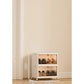 Clear-View Installation-Free Folding Storage Bins
