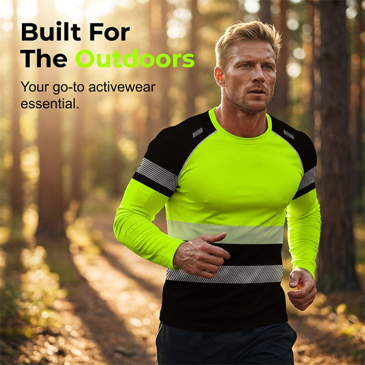 👕PROMO LIMITÉE 53% DE RÉDUCTION✨Haut Sport Homme – 3D Haute Visibilité, Respirant, 10 Couleurs🏃‍♂️