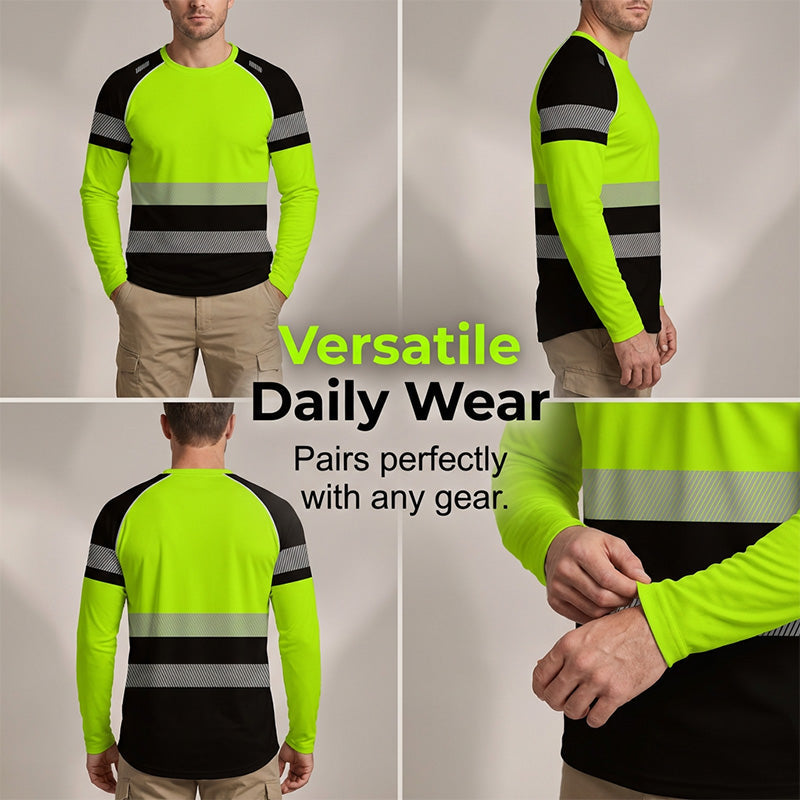 👕PROMO LIMITÉE 53% DE RÉDUCTION✨Haut Sport Homme – 3D Haute Visibilité, Respirant, 10 Couleurs🏃‍♂️