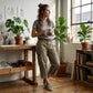 🔥👖 PROMO FLASH 61% ! Pantalons Cargo Capri Décontractés – Coupe Ample, Poches Multiples, Tissu Respirant, 6 Tailles, Idéaux Été & Quotidien 🌿
