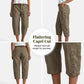 🔥👖 PROMO FLASH 61% ! Pantalons Cargo Capri Décontractés – Coupe Ample, Poches Multiples, Tissu Respirant, 6 Tailles, Idéaux Été & Quotidien 🌿
